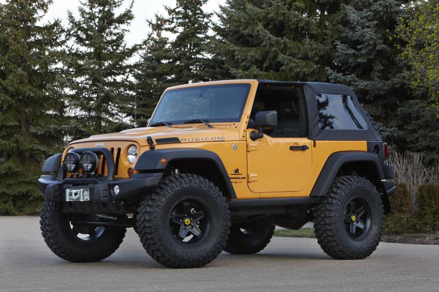  Jeep Wrangler Traildozer Concept 2012 года  (фото 12 из 15)